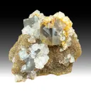Fluorite with Quartz, Siderite (2303) - image 1