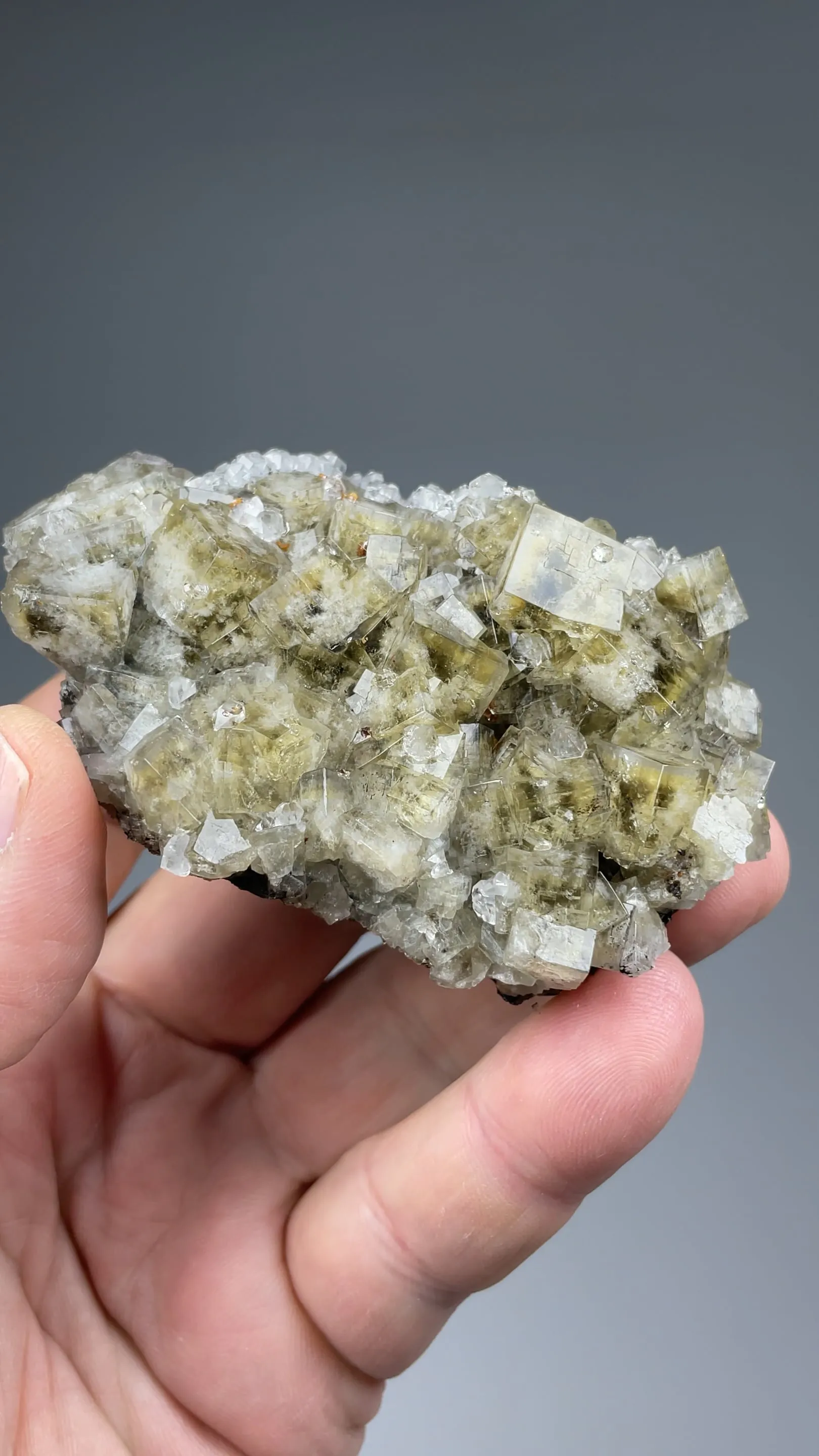 Fluorite with Quartz, Siderite - image 2