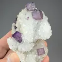 Fluorite with Quartz, Sphalerite - image 2