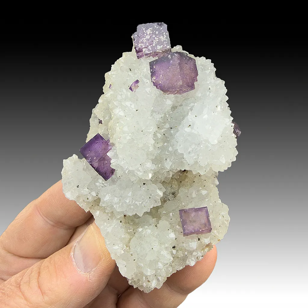 Fluorite with Quartz, Sphalerite