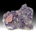 Fluorite with Rhodochrosite - image 1