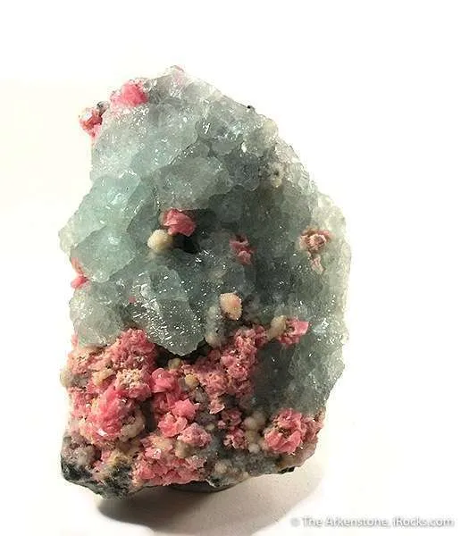 Fluorite With Rhodochrosite image