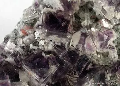 Fluorite With Rhodochrosite - image 2