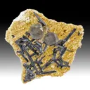 Fluorite with Schorl - image 1