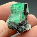 Fluorite with Schorl, Hyalite - image 2