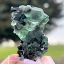 Fluorite with Schorl Tourmaline - image 5
