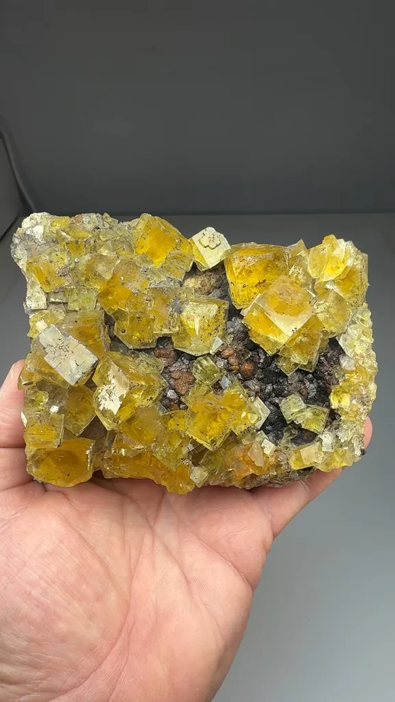 Fluorite with Siderite - image 2
