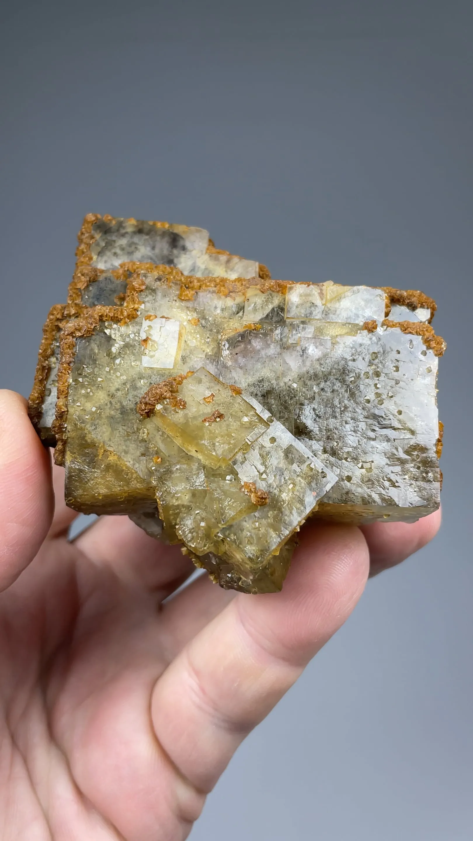 Fluorite with Siderite - image 2