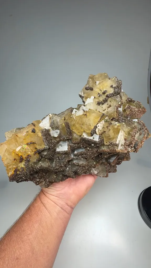 Fluorite with Siderite - image 2