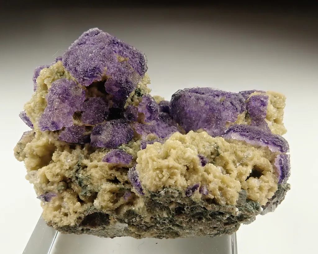 Fluorite with Siderite image