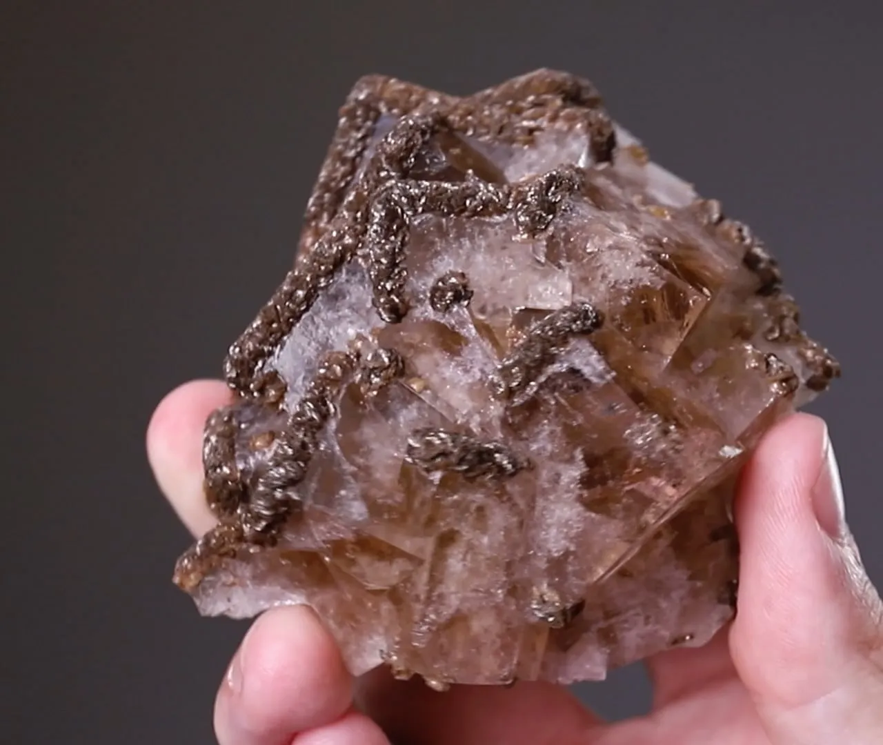 Fluorite with Siderite - image 2