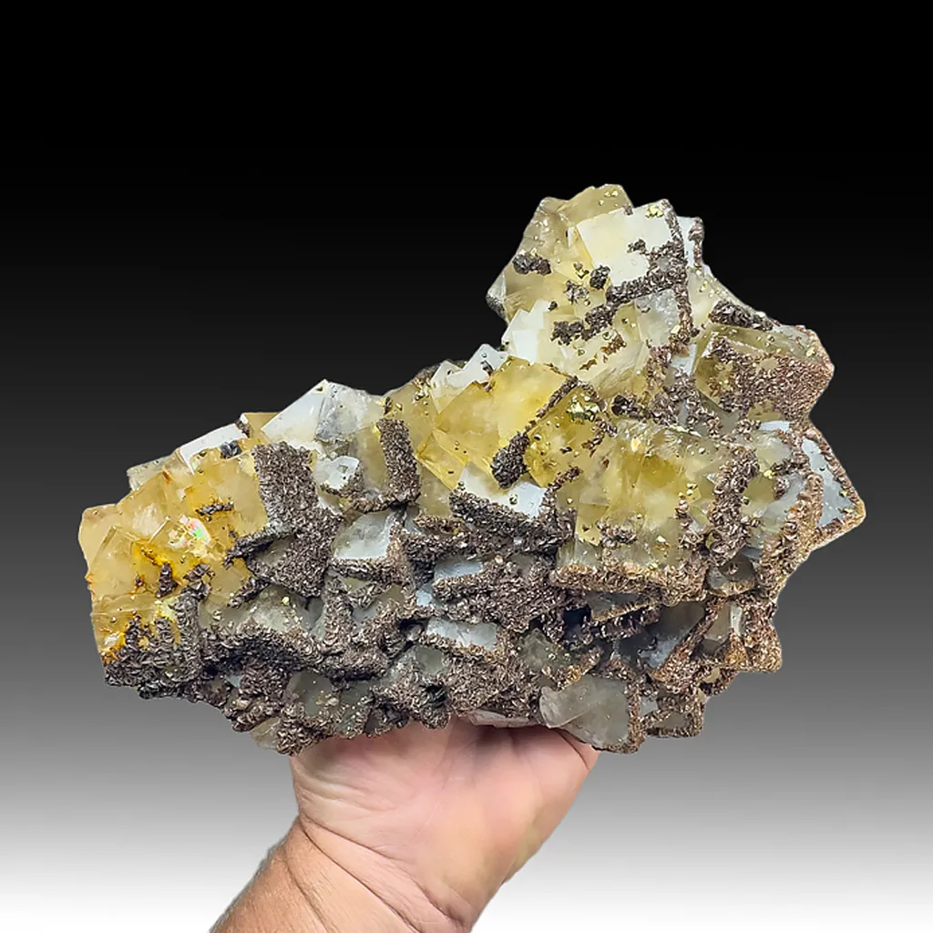Fluorite with Siderite image