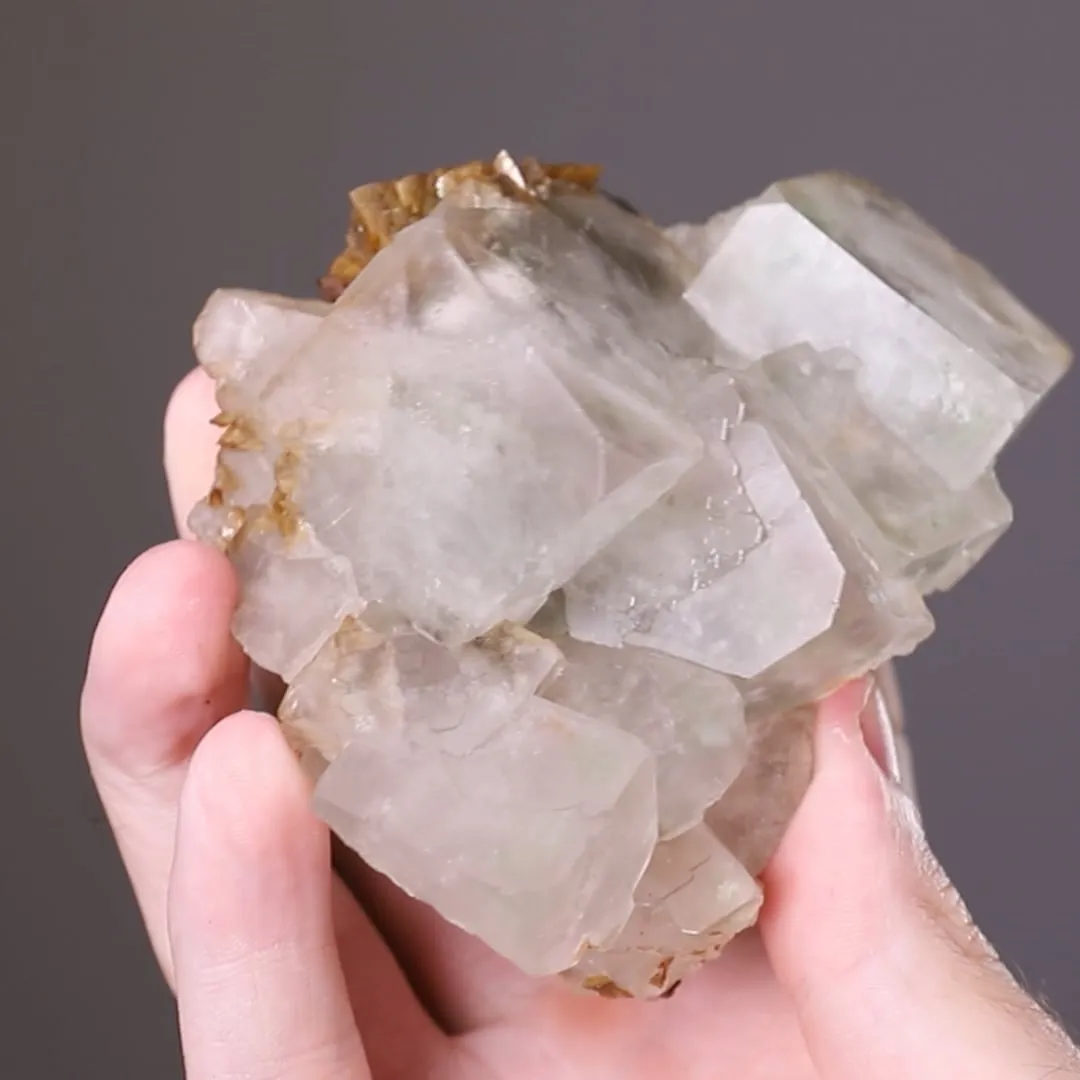 Fluorite with Siderite and Chalcopyrite - image 2