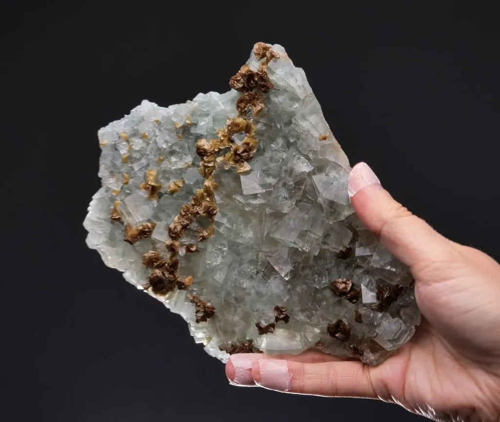 Fluorite with Siderite - image 2