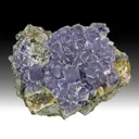 Fluorite with Siderite, Quartz - image 1