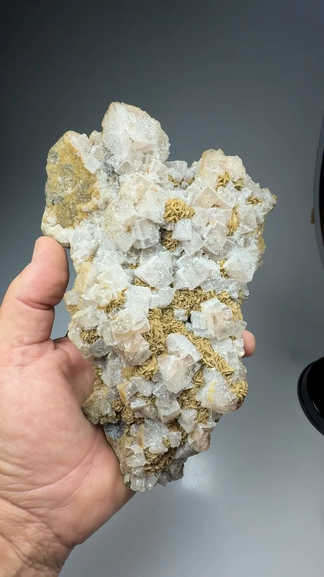 Fluorite with Siderite, Quartz - image 2