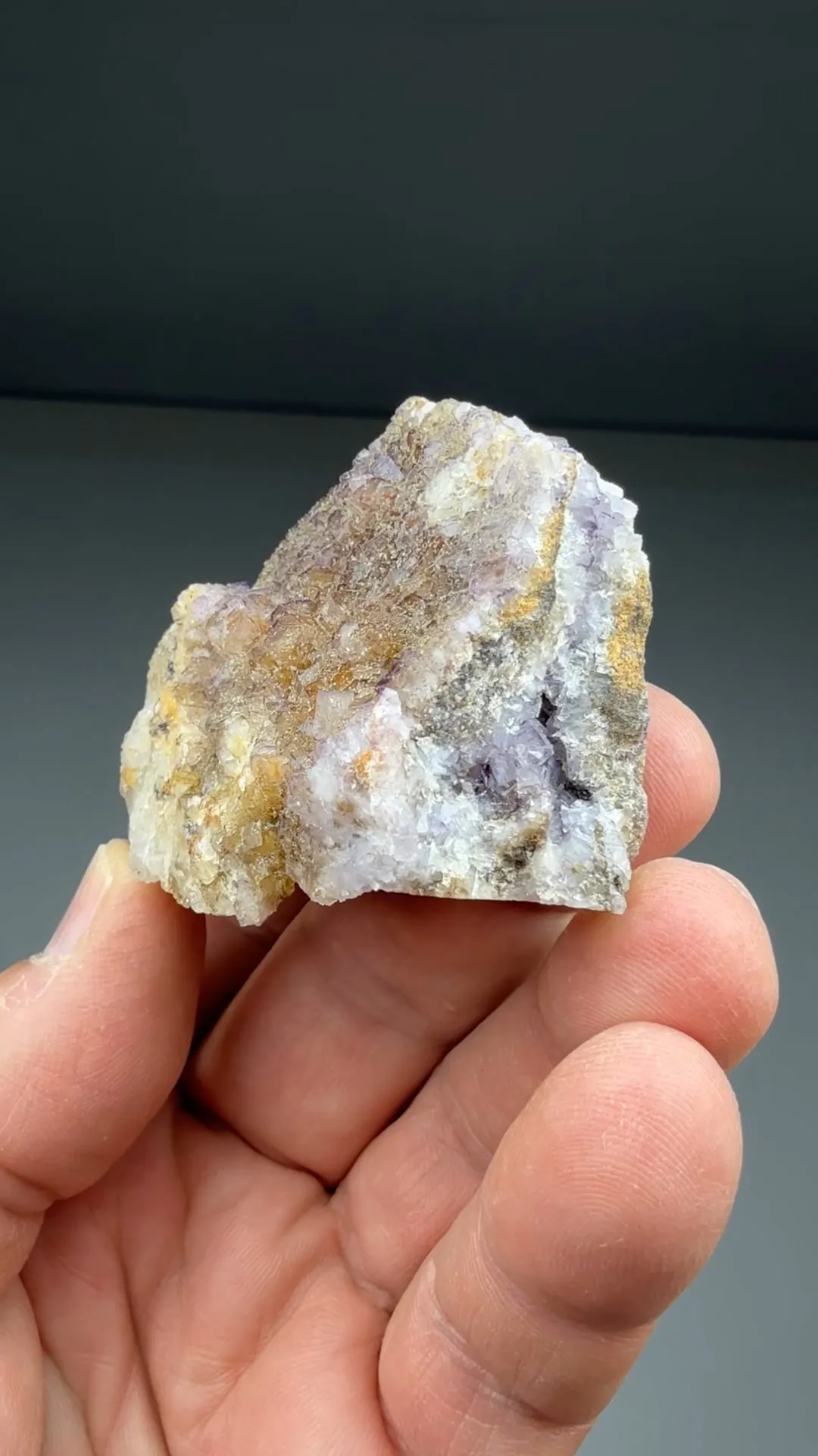 Fluorite with Smithsonite - image 2