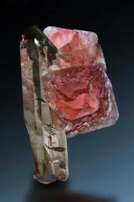 Fluorite with Smoky Quartz - image 1