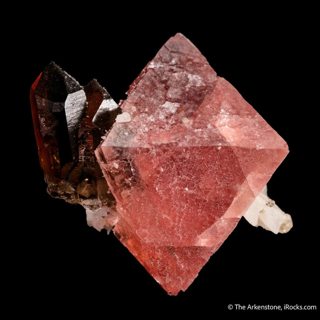 Fluorite with Smoky Quartz (floater) - image 6