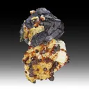 Fluorite with Spessartine - image 1