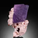 Fluorite with Spessartine and Albite - image 1