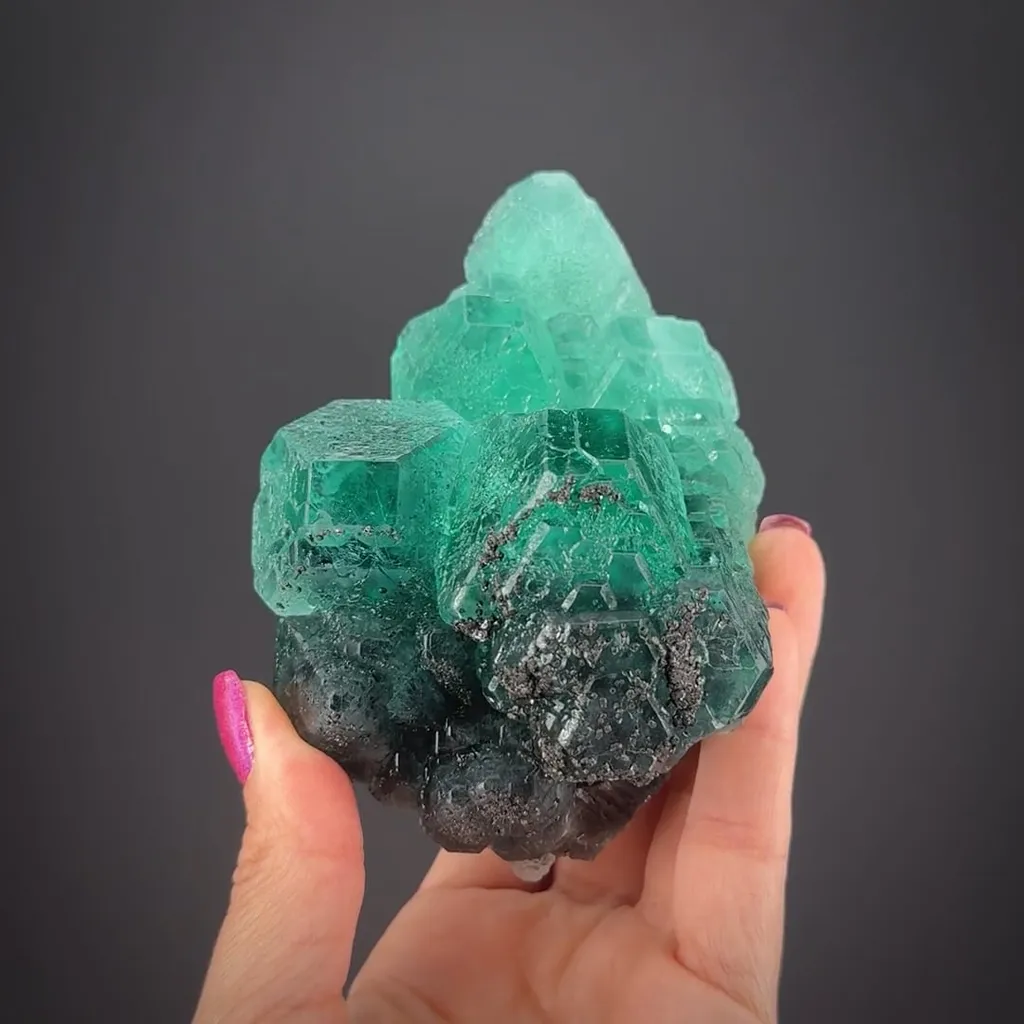 Fluorite with Sphalerite image
