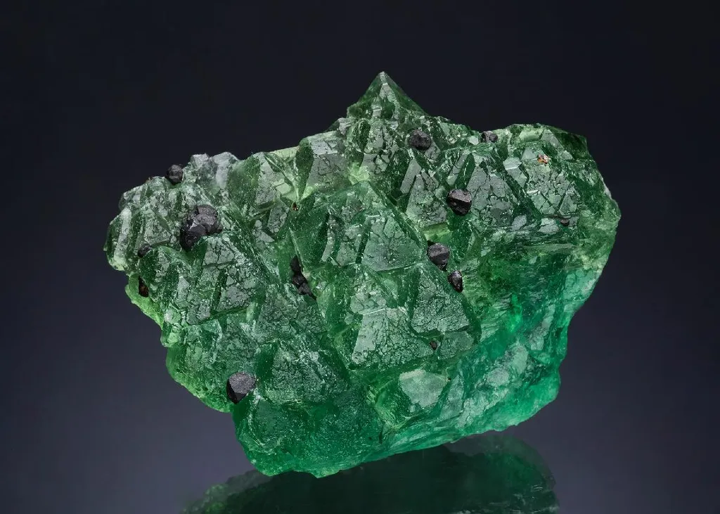Fluorite with Sphalerite image