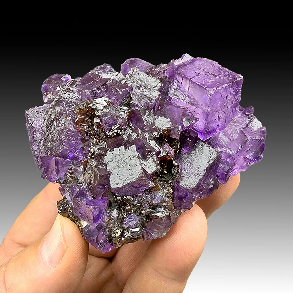 Fluorite with Sphalerite image