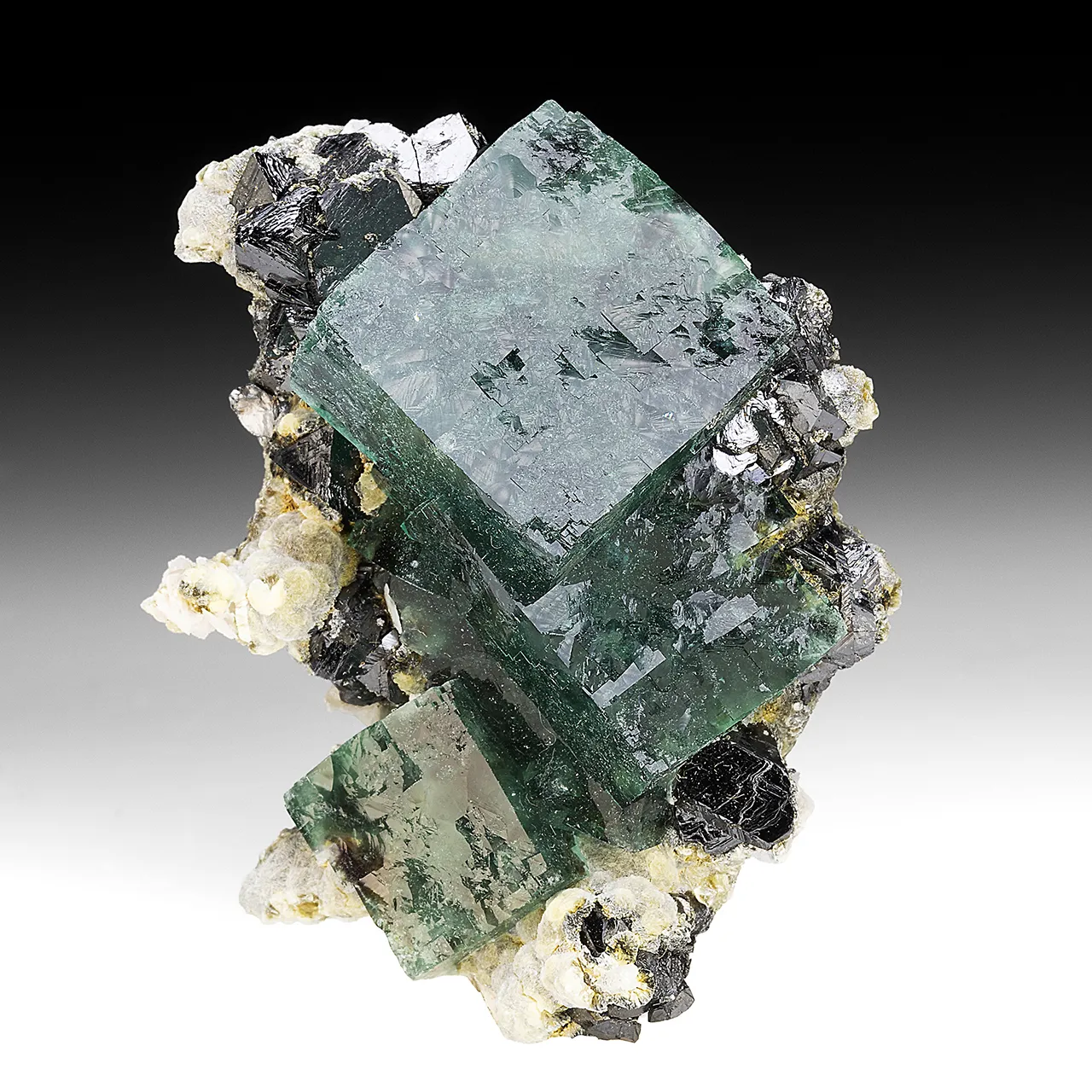 Fluorite with Sphalerite - image 1