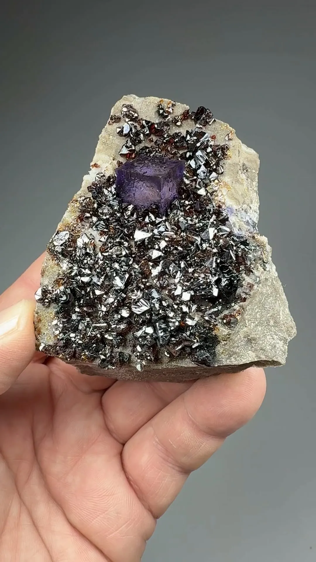 Fluorite with Sphalerite - image 2