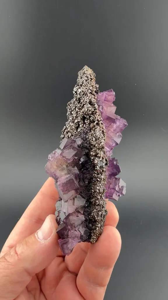 Fluorite with Sphalerite image