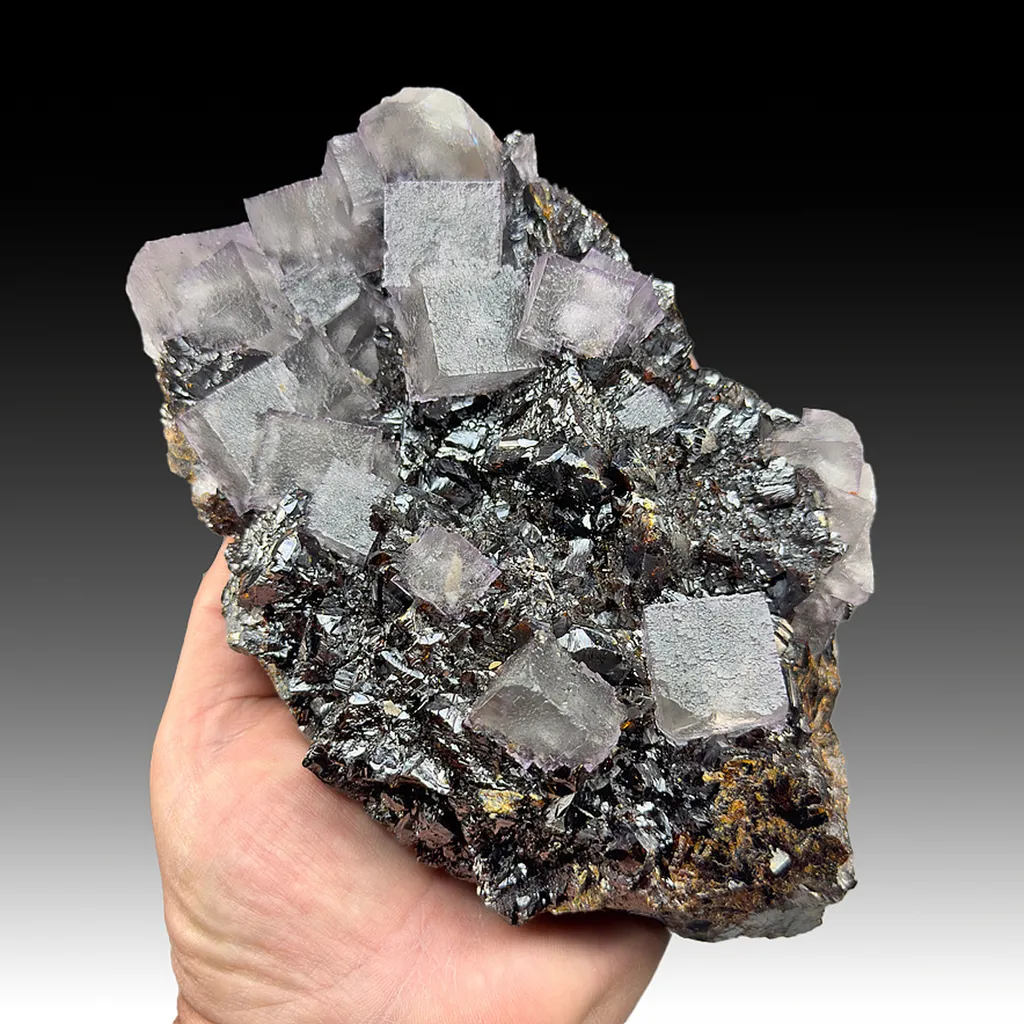 Fluorite with Sphalerite image