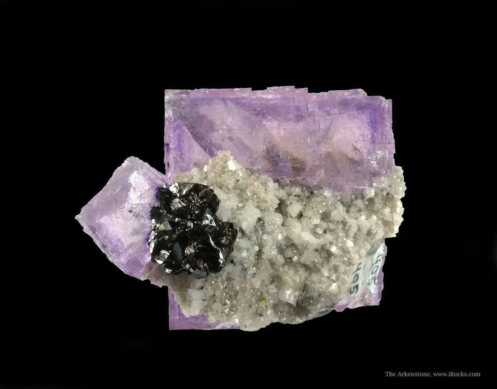 Fluorite With Sphalerite and Dolomite - image 3