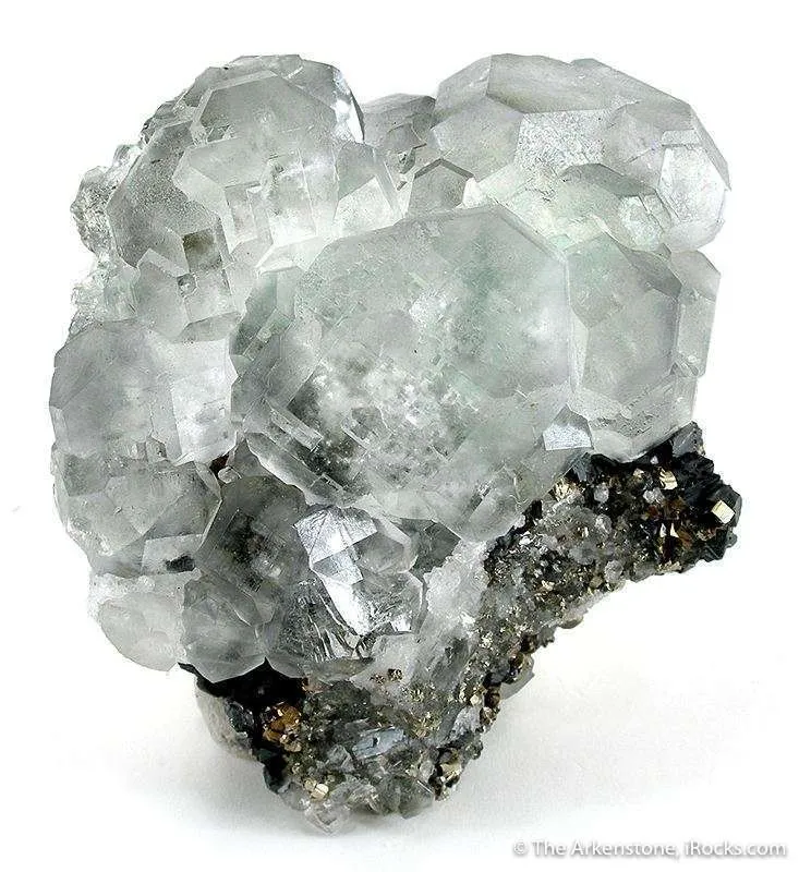 Fluorite With Sphalerite and Minor Pyrite image