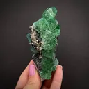 Fluorite with Sphalerite and Pyrite - image 2