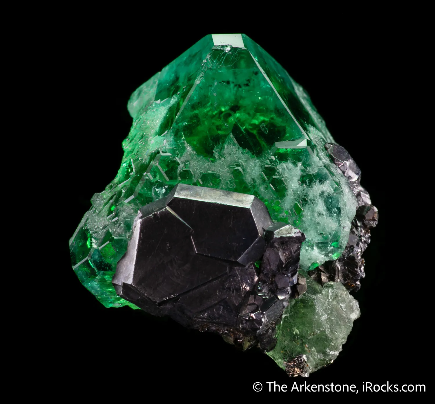 Fluorite with Sphalerite and Pyrite - image 4