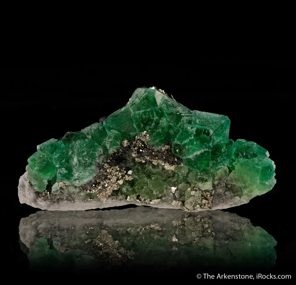 Fluorite with Sphalerite and Pyrite - image 4