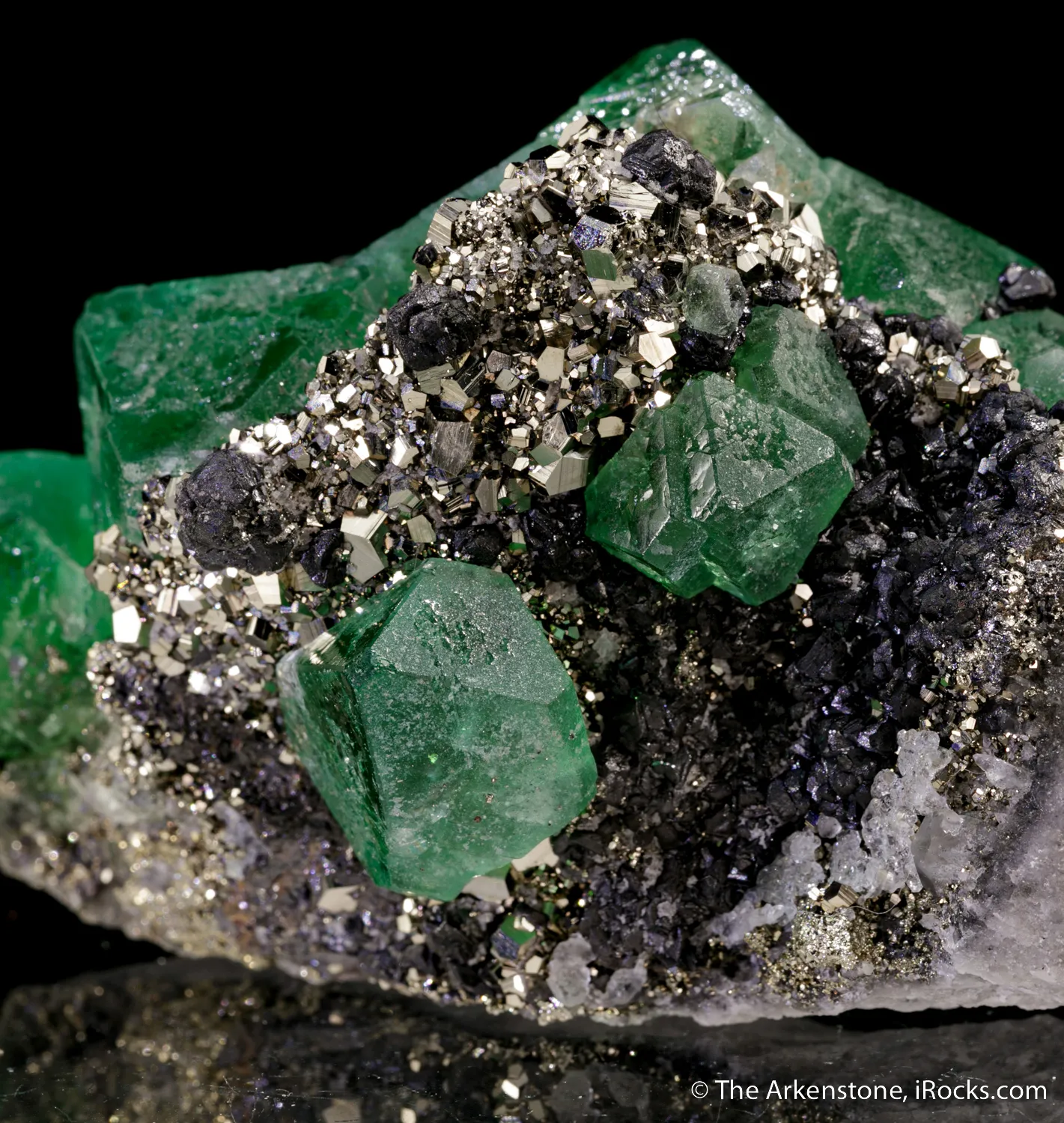 Fluorite with Sphalerite and Pyrite - image 8