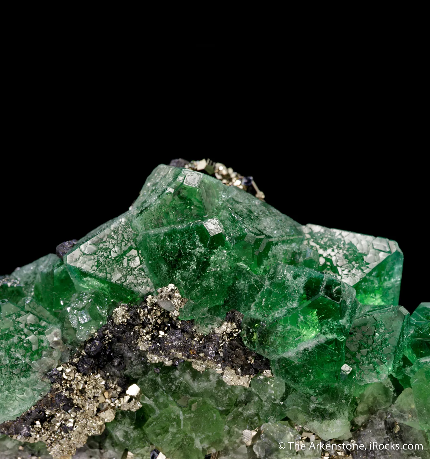 Fluorite with Sphalerite and Pyrite - image 6