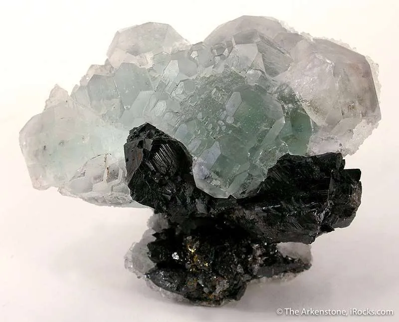 Fluorite With Sphalerite and Quartz image