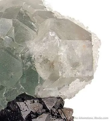 Fluorite With Sphalerite and Quartz - image 2