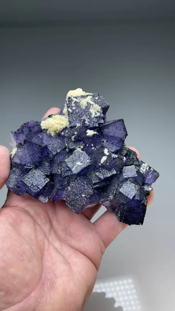 Fluorite with Sphalerite, Barite - image 2