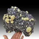 Fluorite with Sphalerite, Barite - image 1