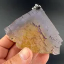 Fluorite with Sphalerite, Chalcopyrite - image 2