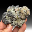 Fluorite with Sphalerite, Chalcopyrite, Ankerite, Quartz - image 1