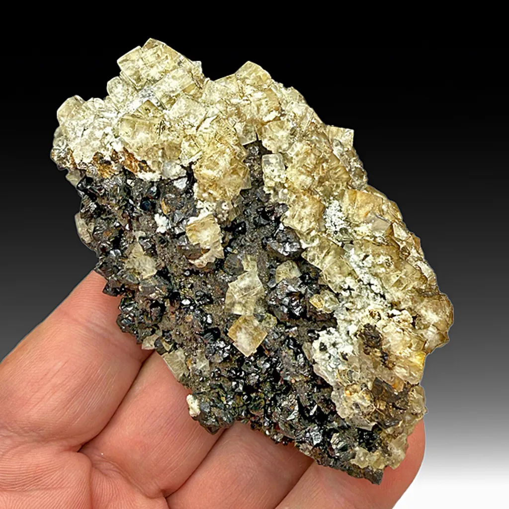 Fluorite with Sphalerite image