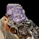 Fluorite With Sphalerite  Natural Mineral Specimen - image 3