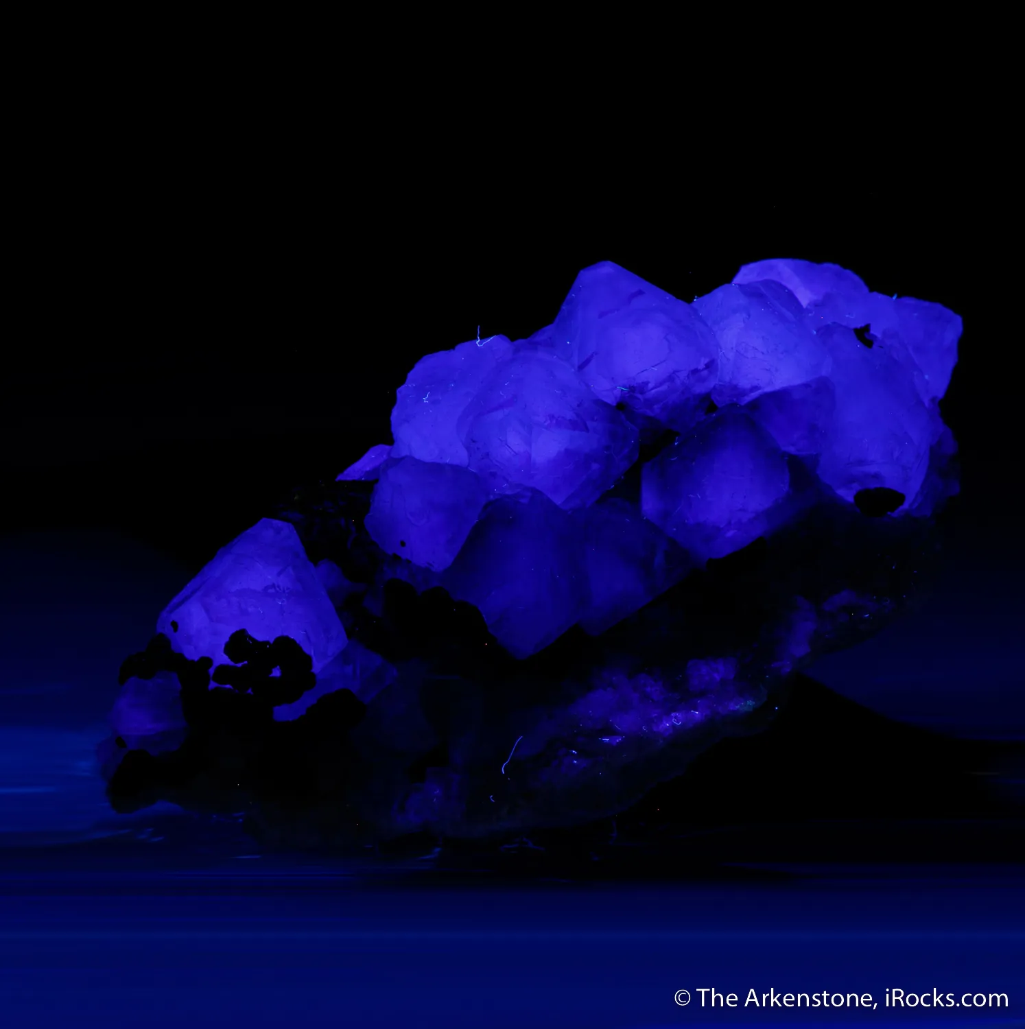 Fluorite with Sphalerite on matrix - image 5