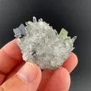 Fluorite with Sphalerite, Quartz - image 1