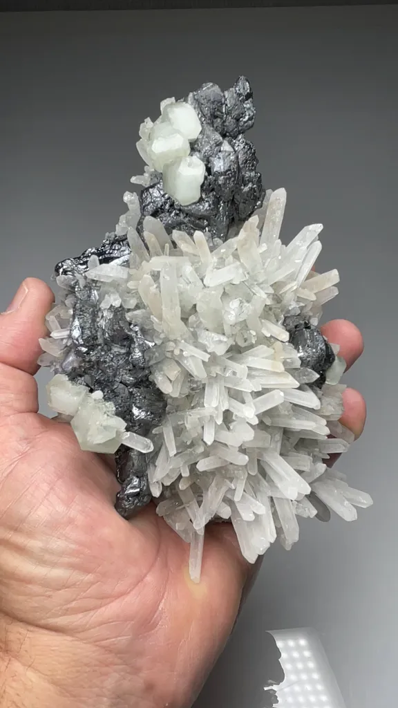 Fluorite with Sphalerite, Quartz - image 2